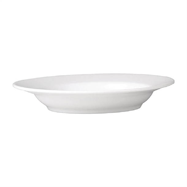 Royal Porcelain Chelsea Rim Shape Pasta/Soup Bowl 235mm (Box 12) (B2B)