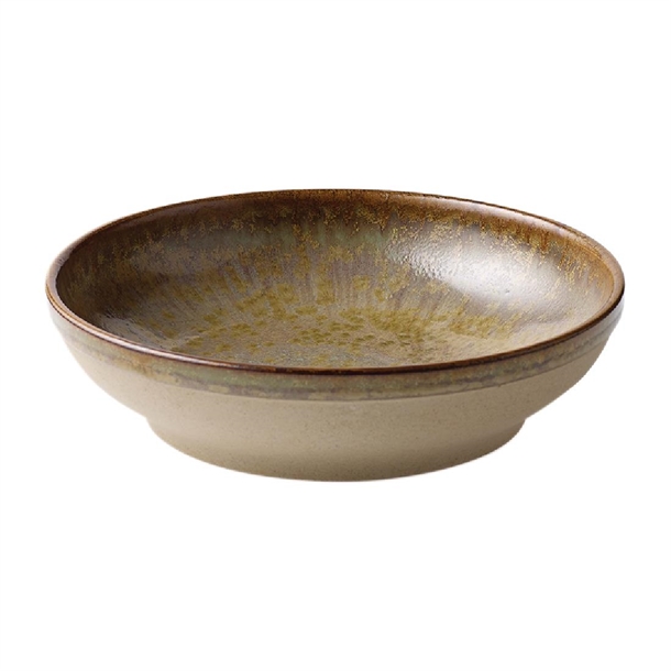 Tablekraft Soho Round Bowl Flared Burnt Sienna 230x55mm (Box 4) (B2B)
