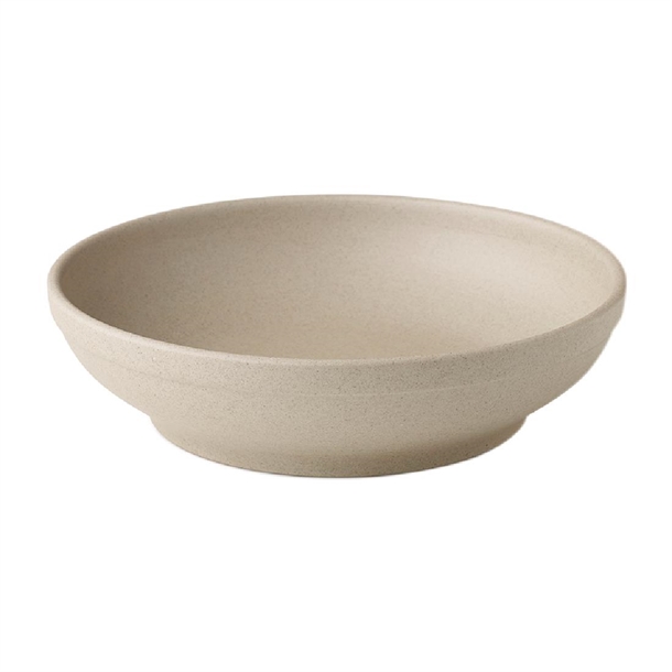 Tablekraft Soho Round Bowl Flared Stone 230x55mm (Box 4) (B2B)
