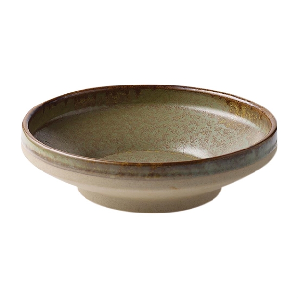 Tablekraft Soho Round Bowl Footed Burnt Sienna 230x68mm (Box 4) (B2B)