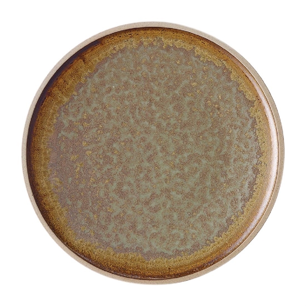 Tablekraft Soho Round Plate Burnt Sienna 200mm (Box 6) (B2B)