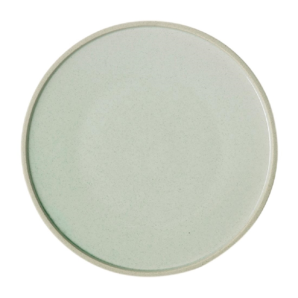Tablekraft Soho Round Plate Reactive Limestone 285mm (Box 4) (B2B)