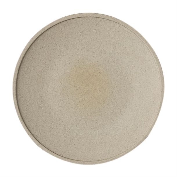 Tablekraft Soho Round Plate Stone - 200mm (Box 6) (B2B)