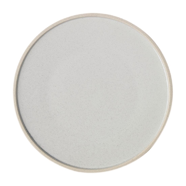 Tablekraft Soho Round Plate White Pebble 285mm (Box 4)