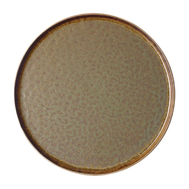 Tablekraft Soho Round Platter Burnt Sienna 330mm (Box 2) (B2B)