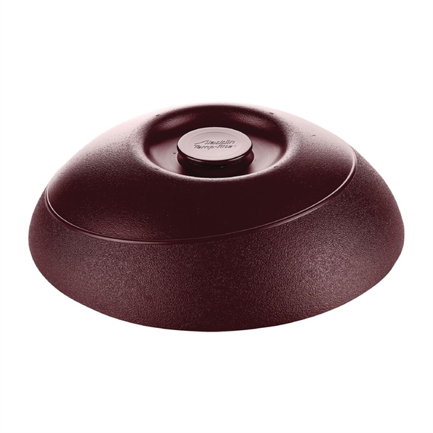Aladdin Temp-Rite 9"/230mm Allure Insulated Dome - Burgundy (Box 12) (Direct)