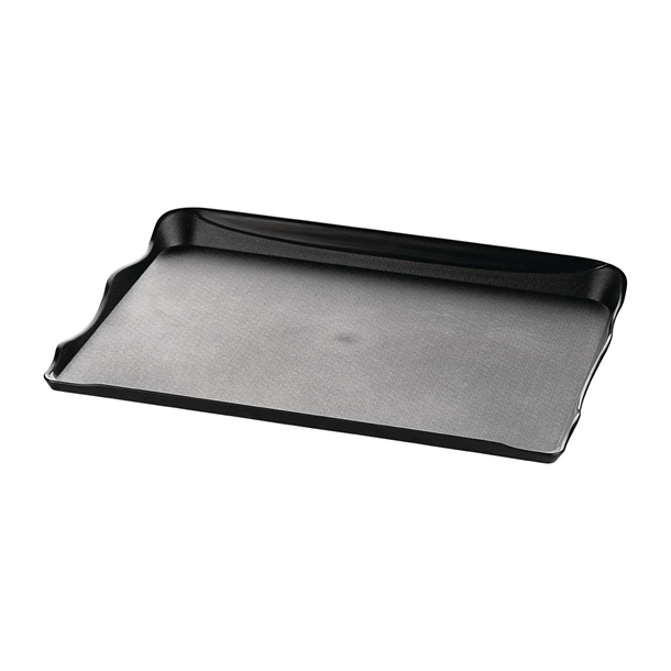 Aladdin Temp-Rite Room Service Tray - Black (Box 12)(Direct)