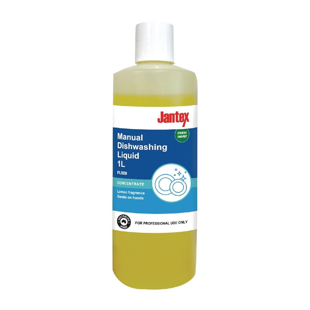 Jantex Manual Dishwashing Liquid Concentrate Lemon - 1Ltr