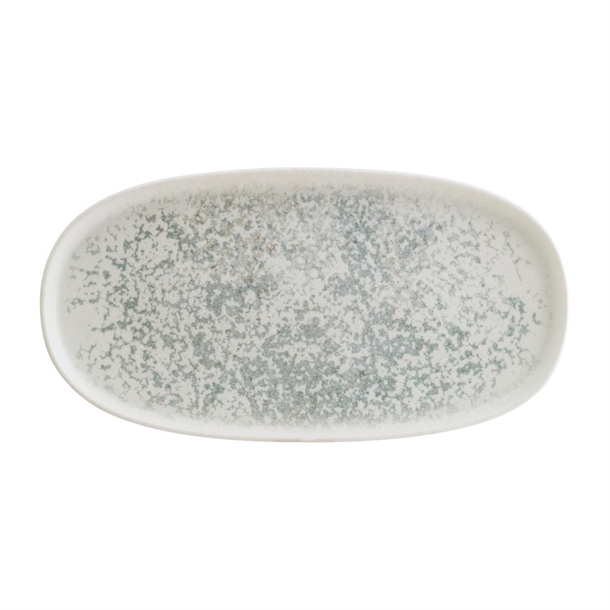 Bonna Lunar Oval Platter Ocean Blue - 300x160x17mm (Box 6) (B2B)