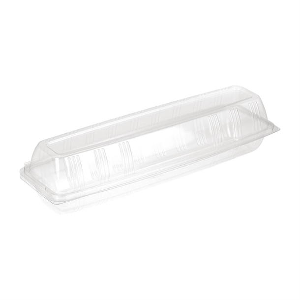 Faerch Flat Top Baguette Box - 12" (Pack 200)