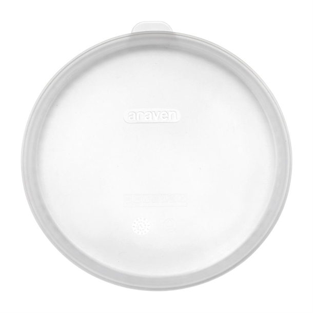 Araven Round Silicone Lid Transparent - 280mm