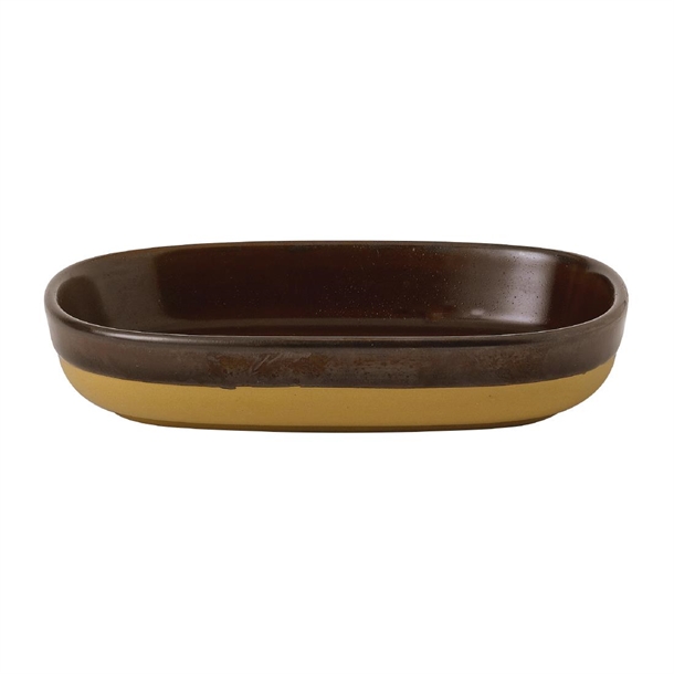 Churchill Emerge Cinnamon Brown Tray - 170x117x33mm (Box 6) (Direct)