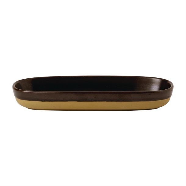 Churchill Emerge Cinnamon Brown Tray - 230x95x33mm (Box 6) (Direct)