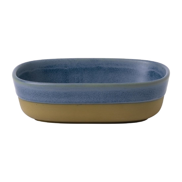Churchill Emerge Oslo Blue Dish 170x120x50mm (Box 6) (Direct)