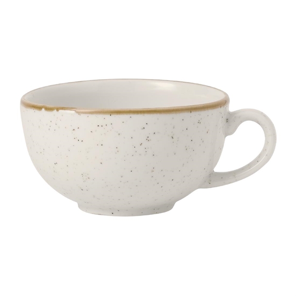 Churchill Stonecast Barley White Cappuccino Cup 10oz (Box 12) (Direct)