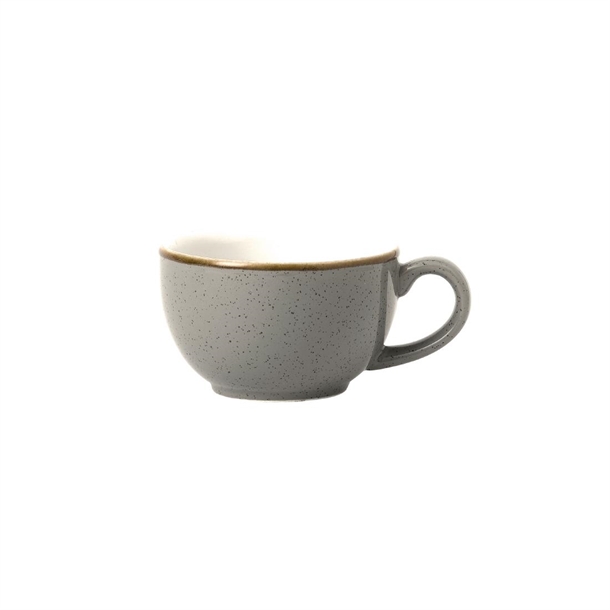 Churchill Stonecast Grey Cappuccino Cup 6Oz Box 12