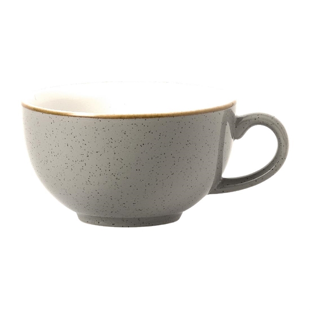 Churchill Stonecast Grey Cappuccino Cup 10oz (Box 12) (Direct)