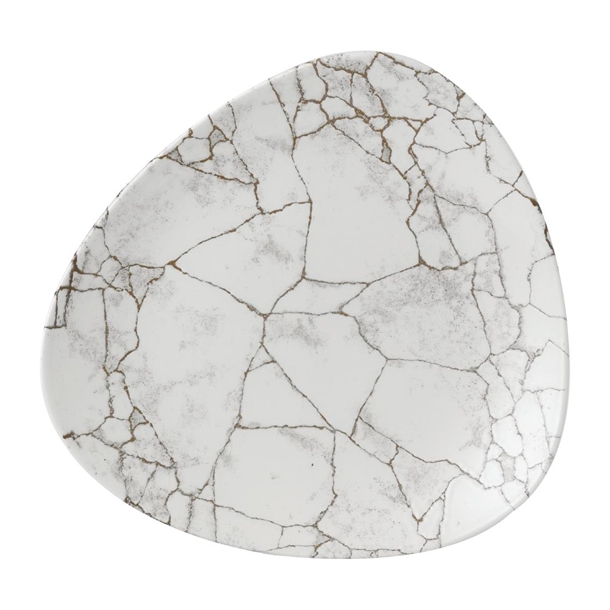 Churchill Studio Prints Kintsugi Achatgraue Lotusteller, 254mm, (12 Stück)