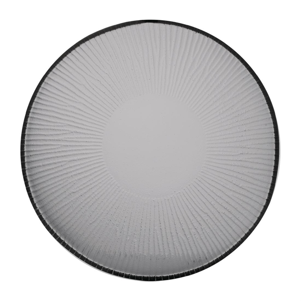 Churchill Bamboo Organic Glass Round Bowl 245mm (Box 6) (Direct)