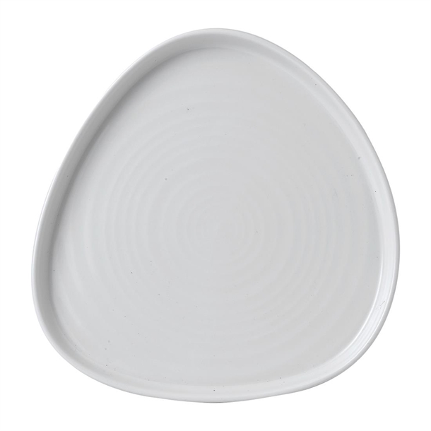 Churchill White Triangle Walled Chefs Plate - 200mm (Box 6) (Direct)