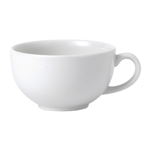 Churchill White Cappuccino Cup - 10oz (Box 12) (Direct)
