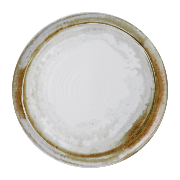 Dudson Sandstone Organic Coupe Flat Plate 317mm 12 1/2" (Box 6) (Direct)