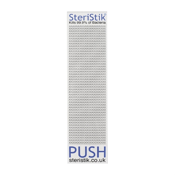 Steristik Door Push - 480x120 (Pack 10)