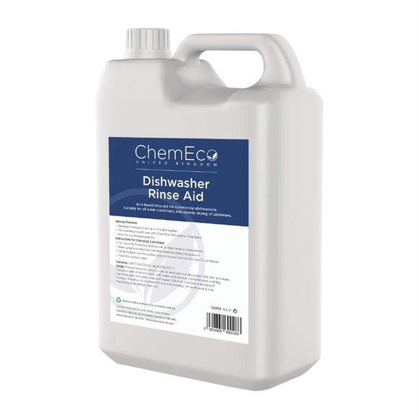ChemEco Dishwasher Rinse Aid - 5Ltr