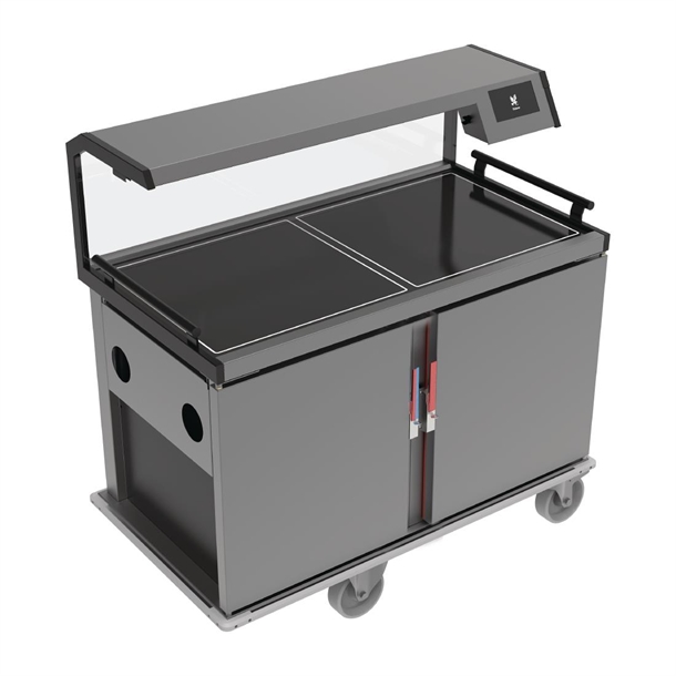 Falcon Meal Delivery Trolley One Vario One Refrigerated Compartment (Direct)
