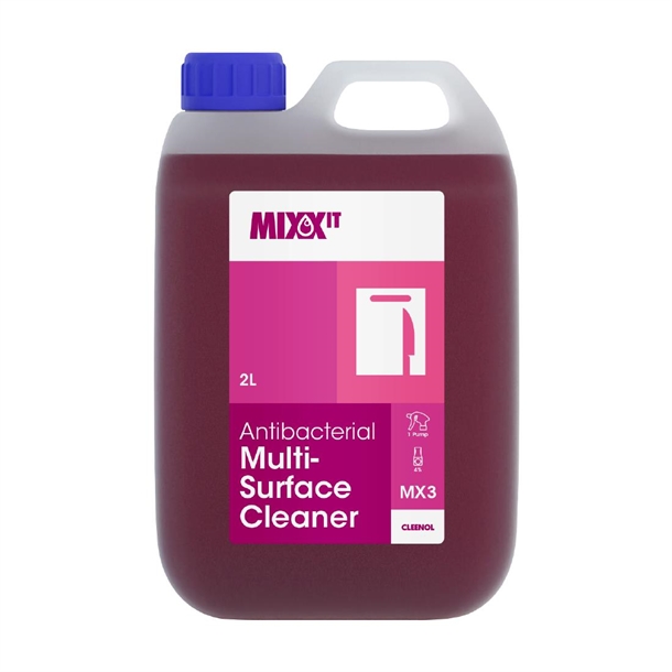 Mixx It Antibacterial Multi-Surface Cleaner (2x2Ltr)