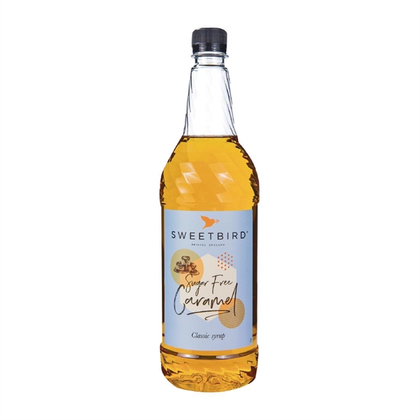 Sweetbird Sugar Free Caramel Syrup - 1Ltr