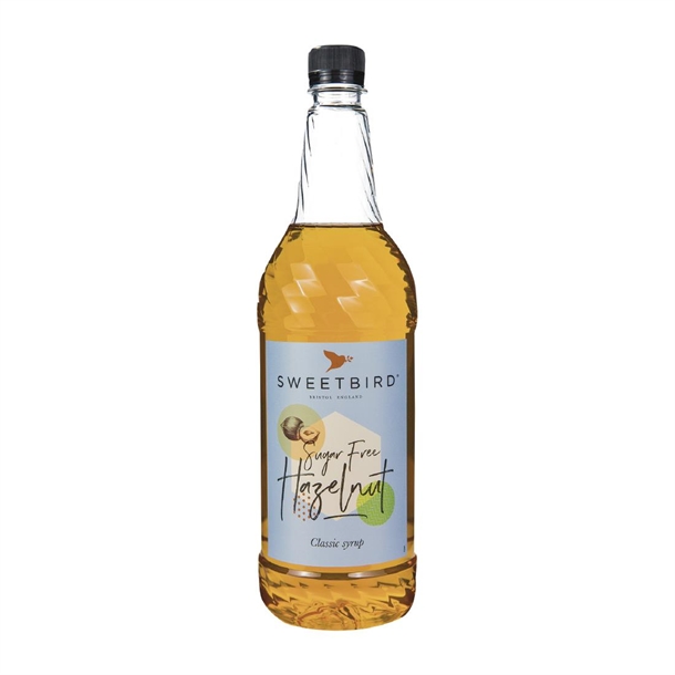 Sweetbird Sugar Free Hazelnut Syrup - 1Ltr