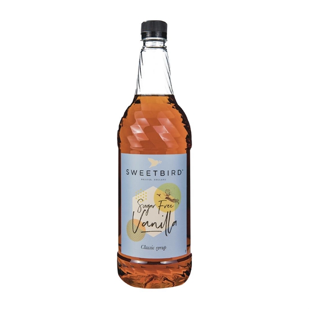 Sweetbird Sugar Free Vanilla Syrup - 1Ltr