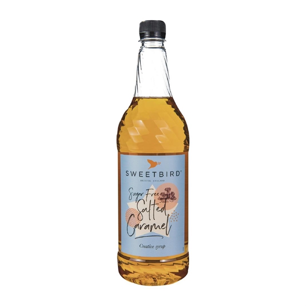 Sweetbird Sugar Free Salted Caramel Syrup - 1Ltr