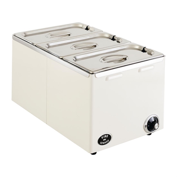 King Edward Large Bain Marie Cream (Direct)