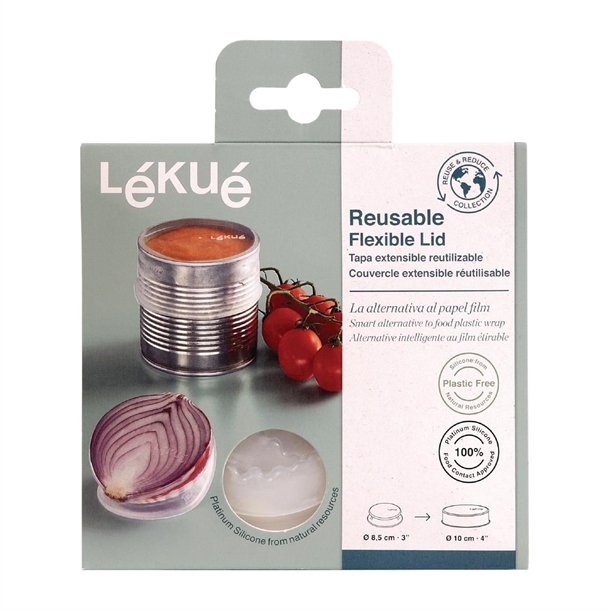 Lekue Reusable Flexible Lid - 85mm (Set 2)