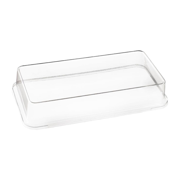 Solia Clear RPET Lid for Kanopee Food/Sushi Tray FC779 - 200x100x20mm (Pack 50)