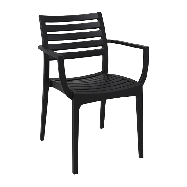 Artemis Arm Chair Black (Box 2) (Direct)