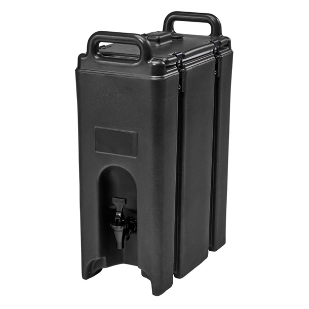 Cambro 500LCD Camtainer Insulated Beverage Dispenser Black - 18Ltr