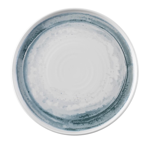 Dudson Makers Finca Limestone Walled Plate 259mm(Box 6) (B2B) (B2B)