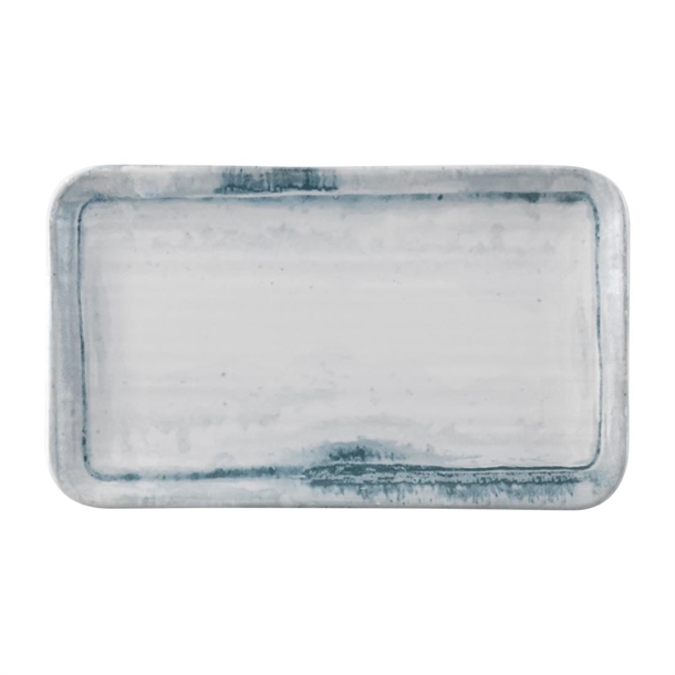 Dudson Makers Finca Limestone Organic Rect Plate 269x160mm(Box 12) (B2B)