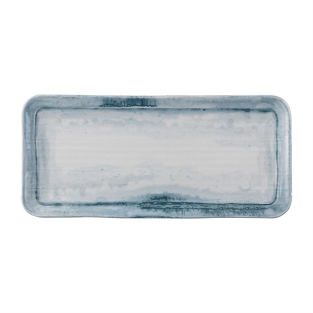 Dudson Makers Finca Limestone Organic Coupe Rect Plat 338x155mm(Box 6) (B2B)