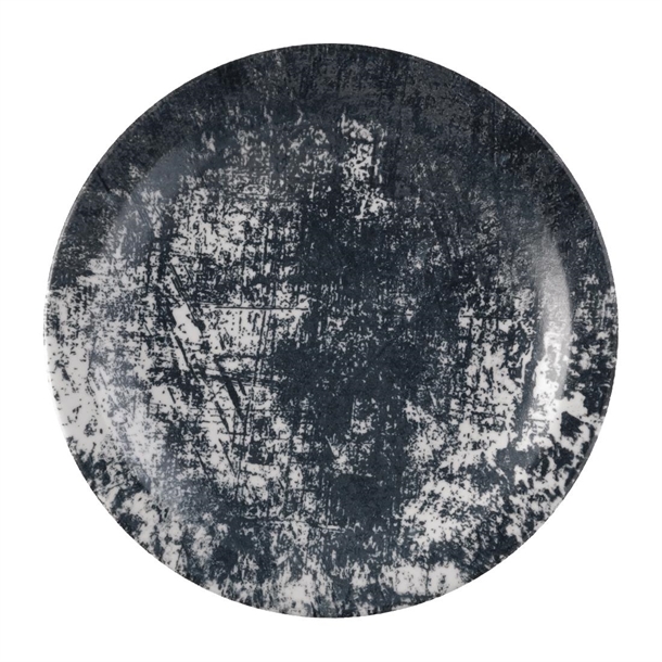 Dudson Makers Urban Black Nova Plate 254mm (Box 12) (B2B)