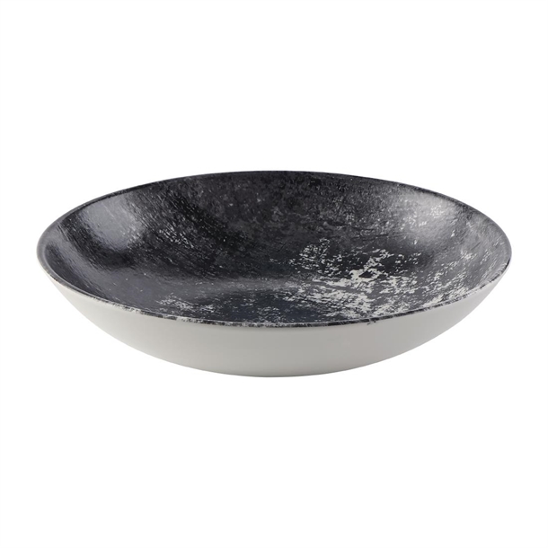 Dudson Makers Urban Black Coupe Bowl 248mm (Box 12) (B2B)