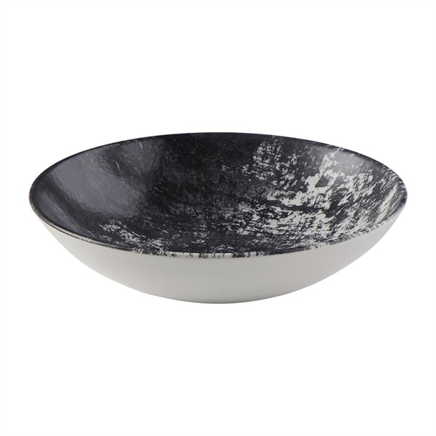 Dudson Makers Urban Black Evolve Coupe Bowl 184mm (Box 12) (B2B)
