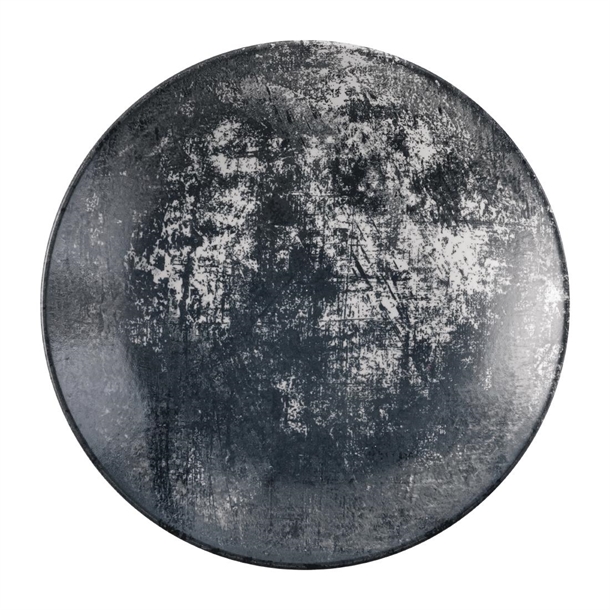Dudson Makers Urban Black Deep Coupe Plate 279mm (Box 12) (B2B)