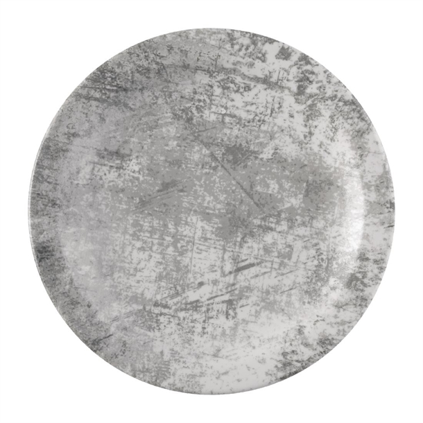 Dudson Makers Urban Grey Nova Plate 254mm (Box 12) (B2B)