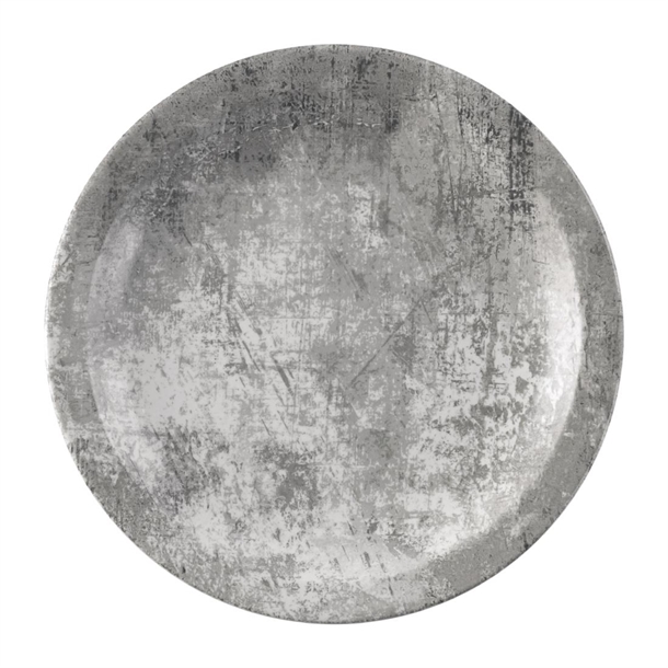 Dudson Makers Urban Grey Nova Plate 203mm (Box 12) (B2B)