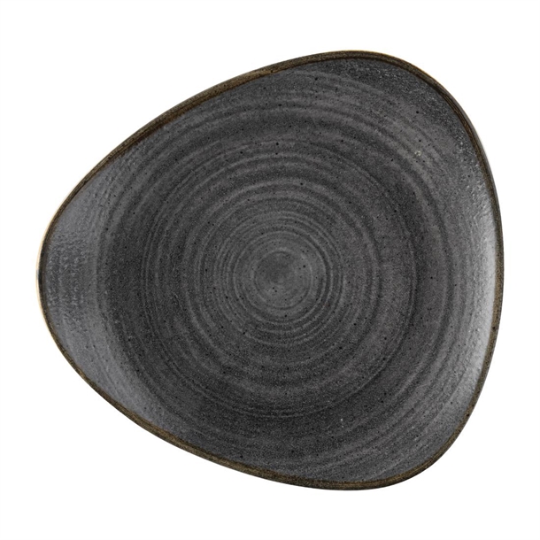 Churchill Stonecast Raw Black Lotus Plate 254mm (Box 12)(Direct)