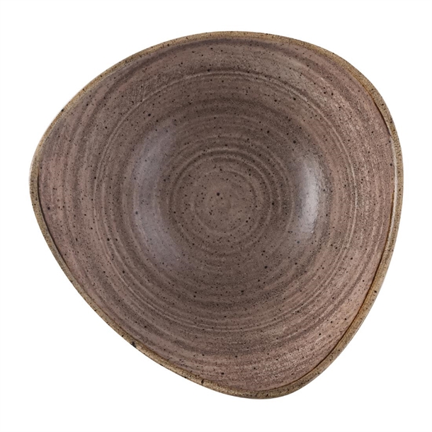 Churchill Stonecast Raw Lotus Schüsseln Braun 178mm (12 Stück)